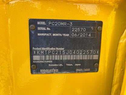 Komatsu PC20MR-3