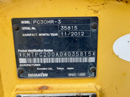 Komatsu PC30MR-3